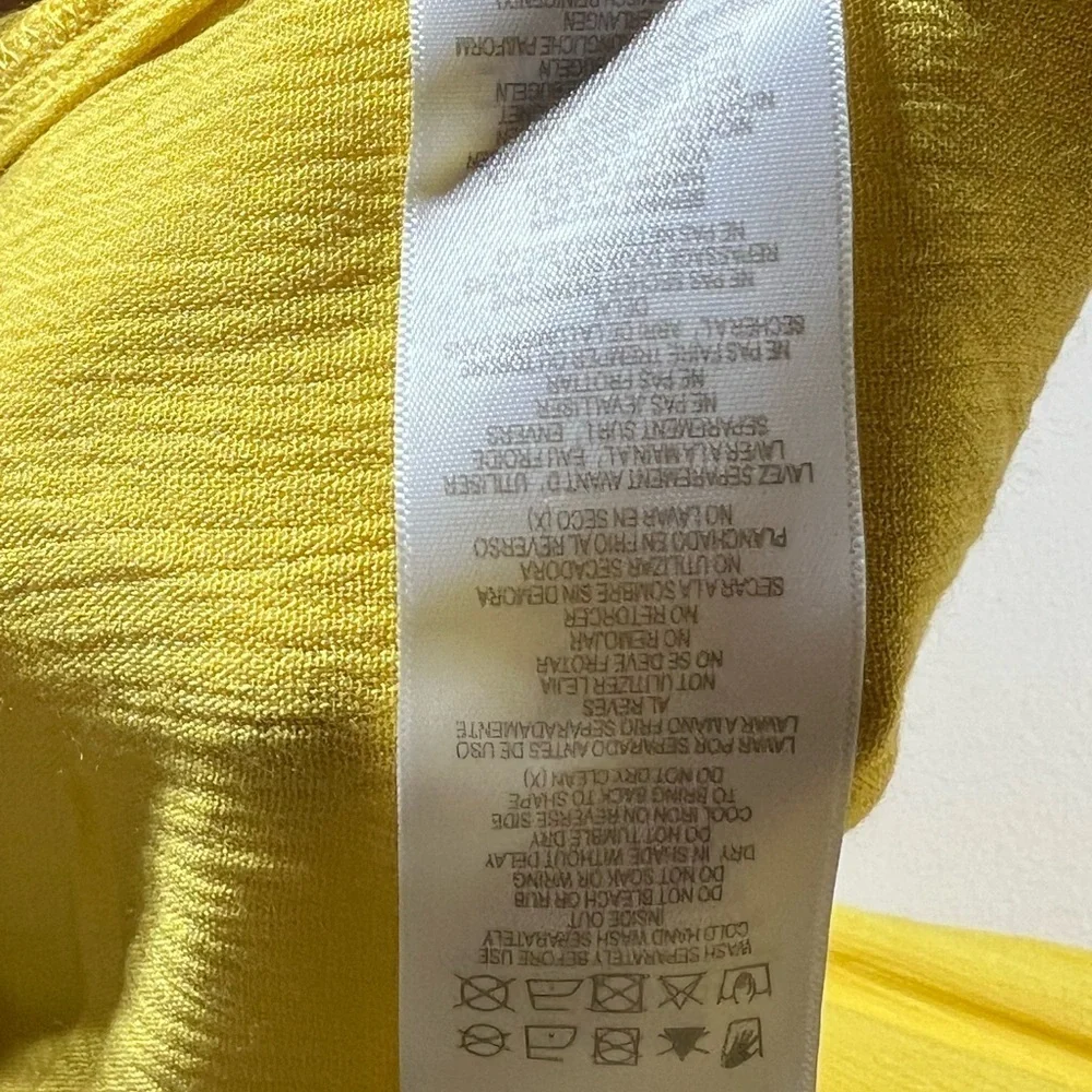 🎉HOST PICK🎉 City Chic Yellow Cowl Neck Pleated Maxi Dress - Picture 7 of 13